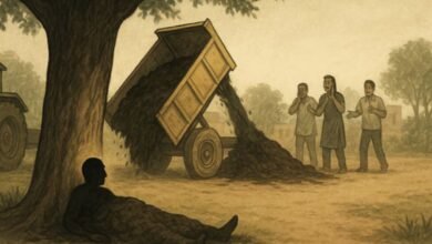 UP man dies as civic staff dumps sludge on him while he slept under tree