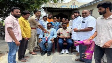 ఆర్మీ జవాన్లకు ఘన స్వాగతం